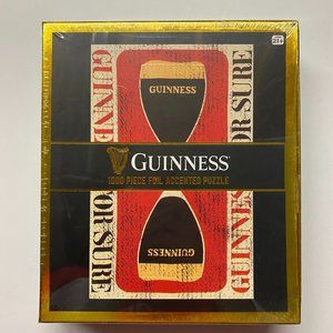 Front Porch Classics Guinness 1000 Piece Foil Accented Jigsaw Puzzle - Sealed